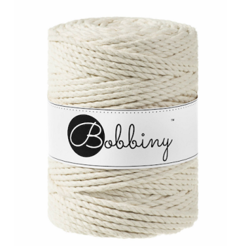 Bobbiny Makramee Kordel 3PLY 5 mm - Nature